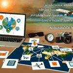 An image illustrating ortsunabhängiges Business aufbauen